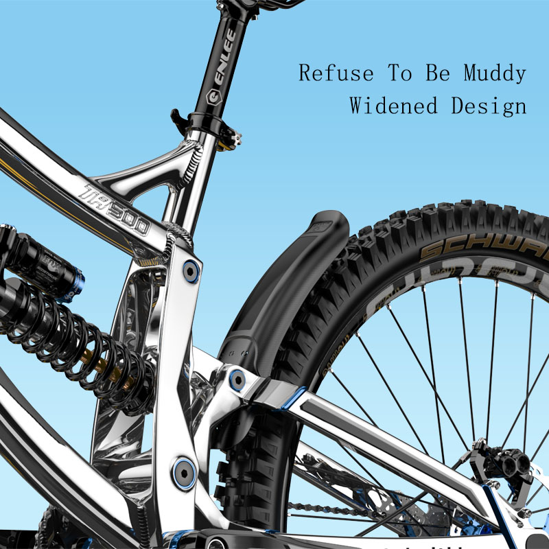 Garde-boue VTT Avant Et Arrière, Plastique Résine, 272x156mm, Pour Vélo De Montagne