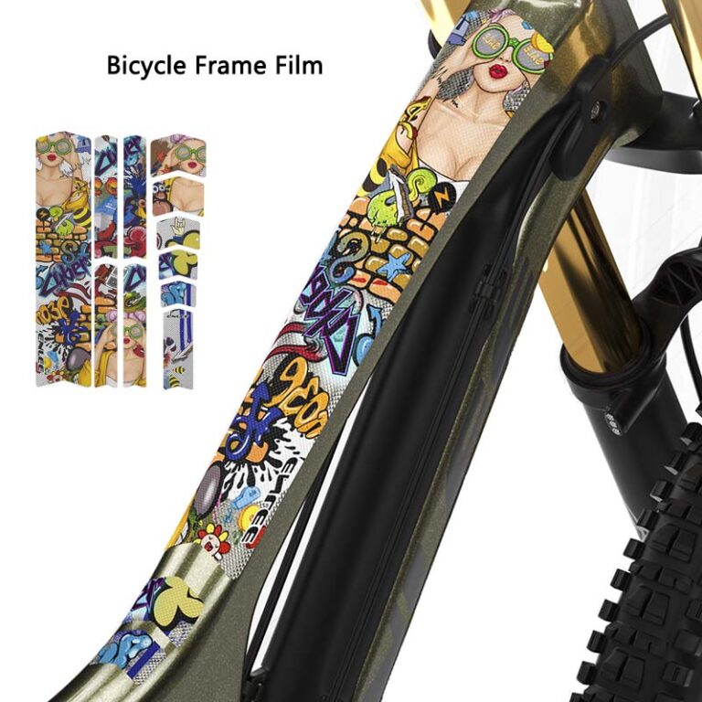 Enlee D Bicycle Paster Mtb Road Bike Frame Pvc Stickers Anti Scratch Waterproof Protective Film